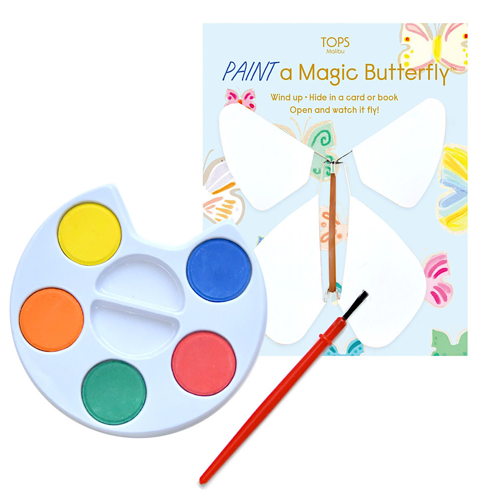 Tops Malibu - Flying Magic Butterfly w/ Paint Set