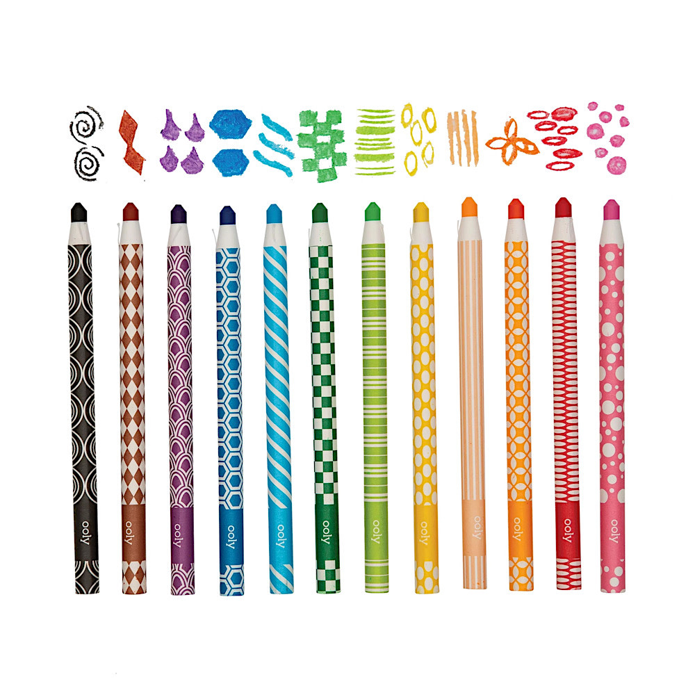 Ooly - Color Appeel Crayon Sticks - Set of 12