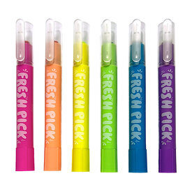 Ooly Ooly - Fresh Pick Apple Scented Gel Crayons - Set of 6