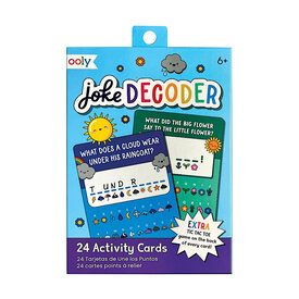 Ooly Ooly - Joke Decoder Activity Cards - Set of 24