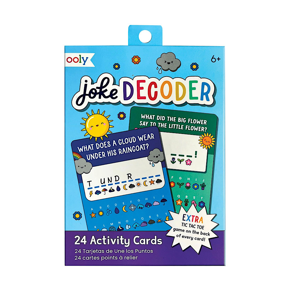 Ooly Ooly - Joke Decoder Activity Cards - Set of 24