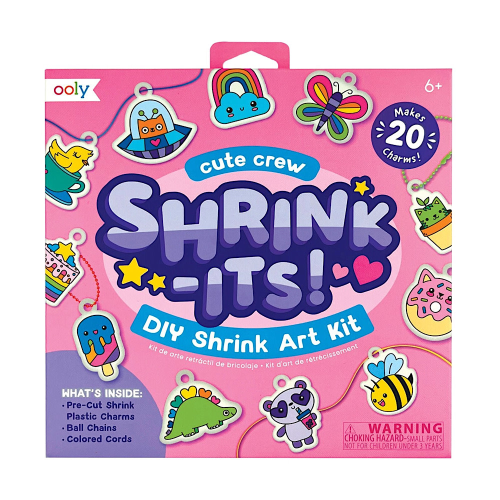 Ooly Ooly - Shrink-it! DIY Shrink Art Kit - Cute Crew