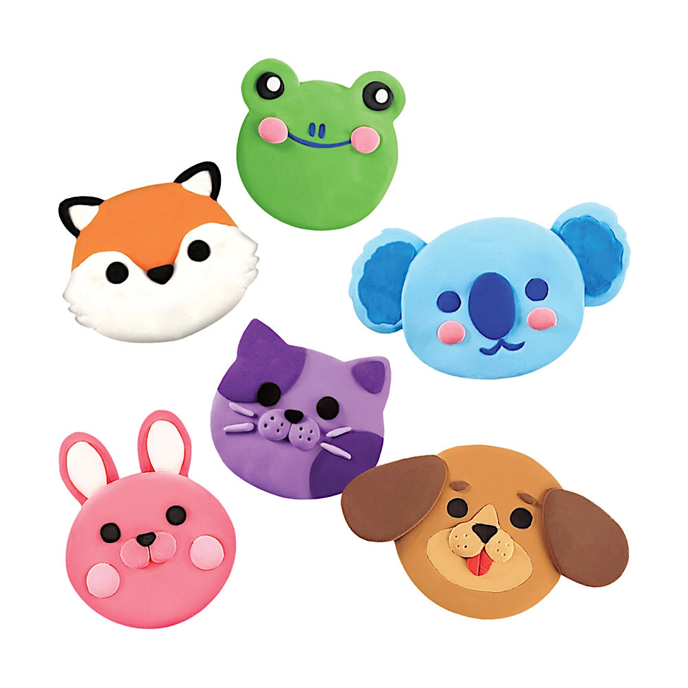 Ooly - Creatibles - D.I.Y. Air Dry Clay Kit - Set of 24 Colors