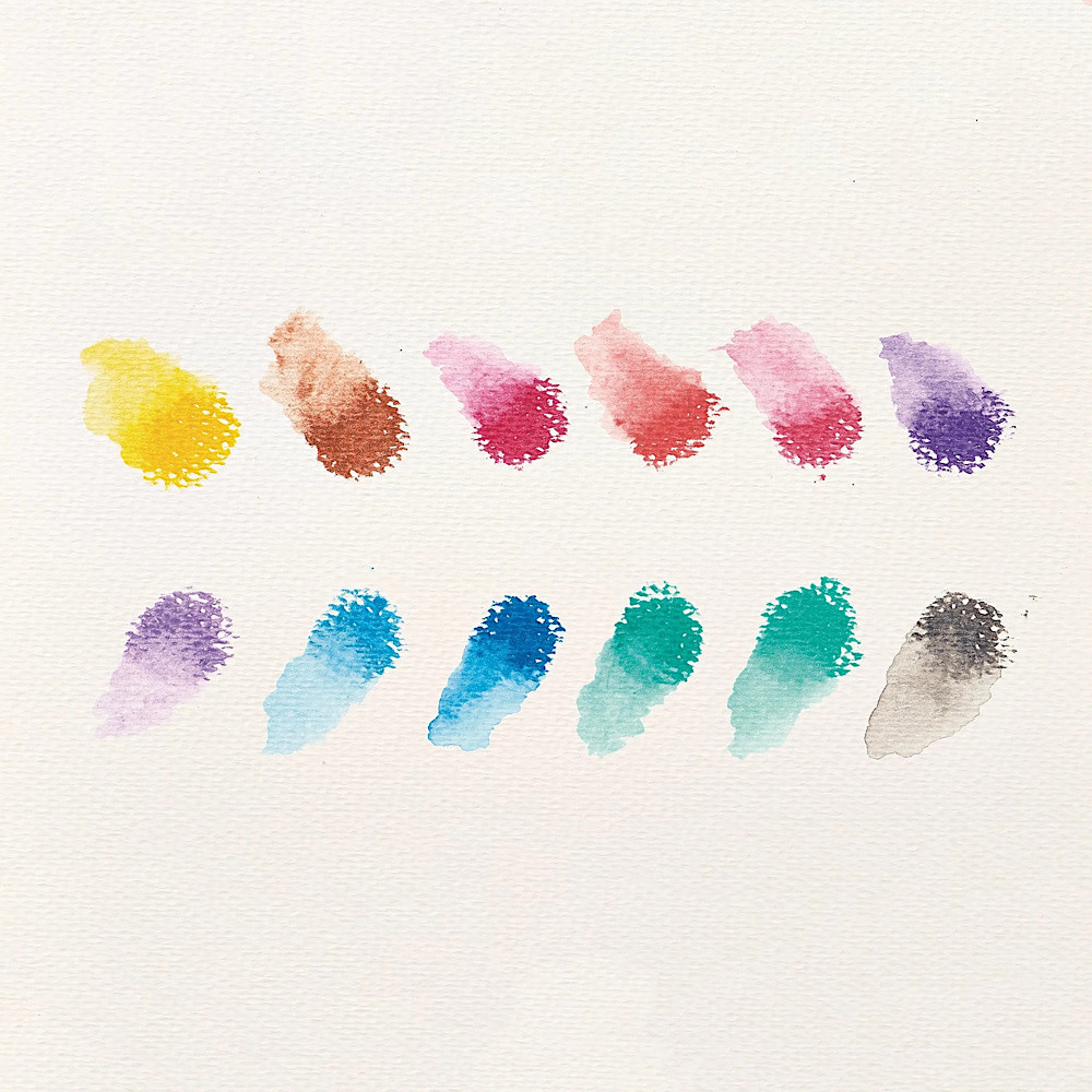 Ooly - Rainbow Sparkle Watercolor Gel Crayons Set - Set of 12