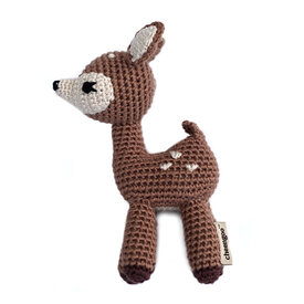 Cheengoo Cheengoo - Fawn Crocheted Rattle
