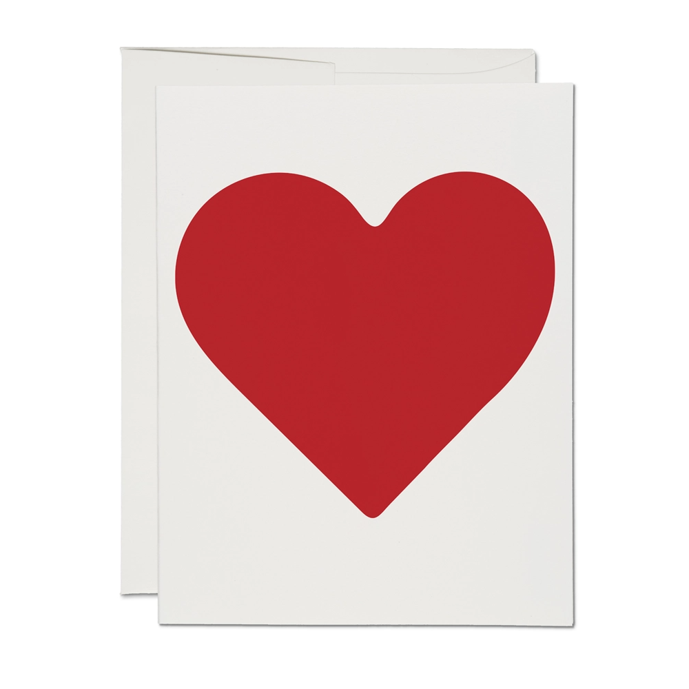 Red Cap Cards Red Cap Cards - Huge Heart Love