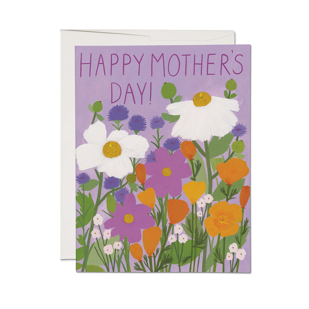 Red Cap Cards Red Cap Cards - Mothers Day Poppies