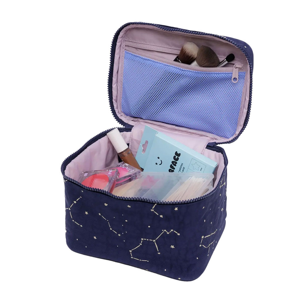 Baggu Large Cosmetic Bag - Constellation Midnight