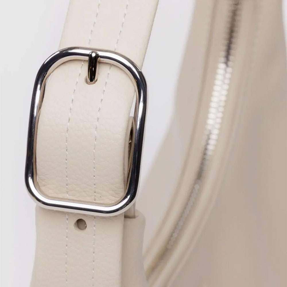 Baggu Recycled Leather - Mini Shoulder Bag - Stone