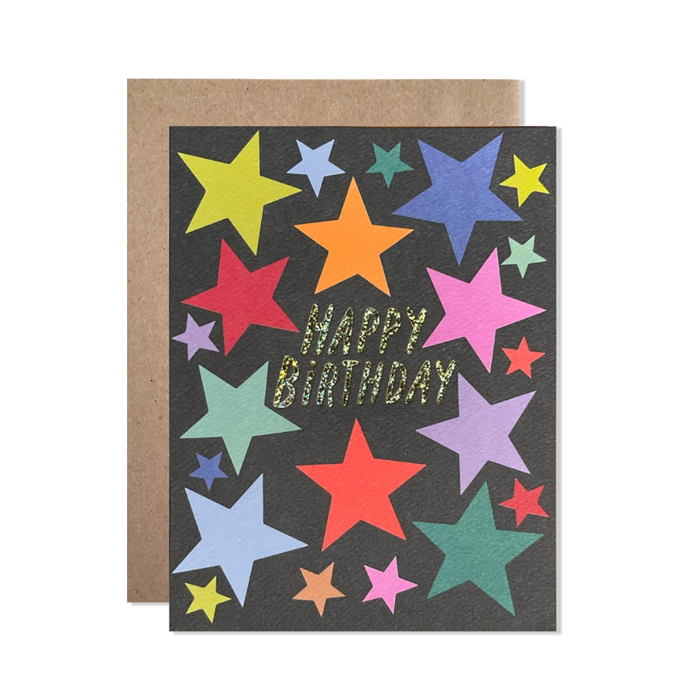 Hartland Cards Hartland Cards - Happy Birthday Stars