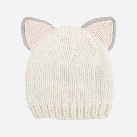 The Blueberry Hill The Blueberry Hill Baby Hat Cat - Cream