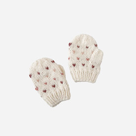 The Blueberry Hill The Blueberry Hill Baby Sawyer Mittens - Mauve