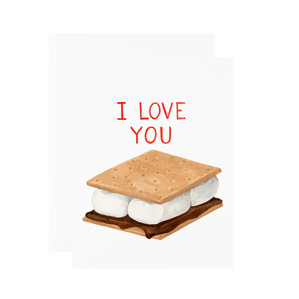 Dear Hancock - I Love You S'more Card
