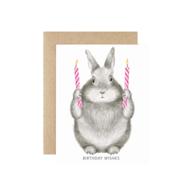 Dear Hancock Dear Hancock - Birthday Wishes Bunny Card