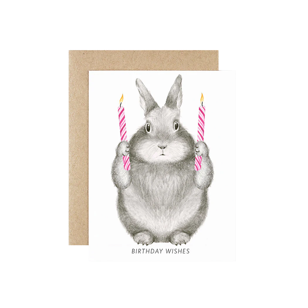 Dear Hancock Dear Hancock Card - Birthday Wishes Bunny