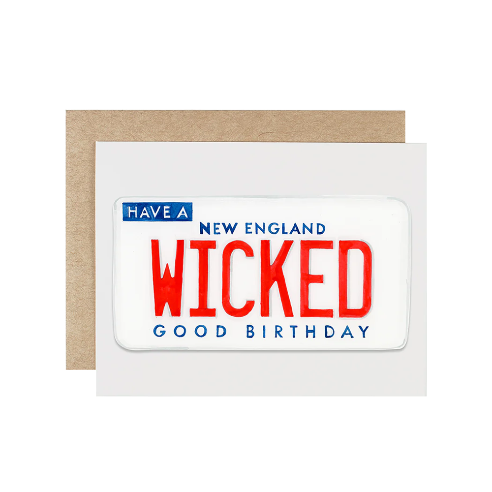 Dear Hancock Dear Hancock - Wicked Good Birthday Card