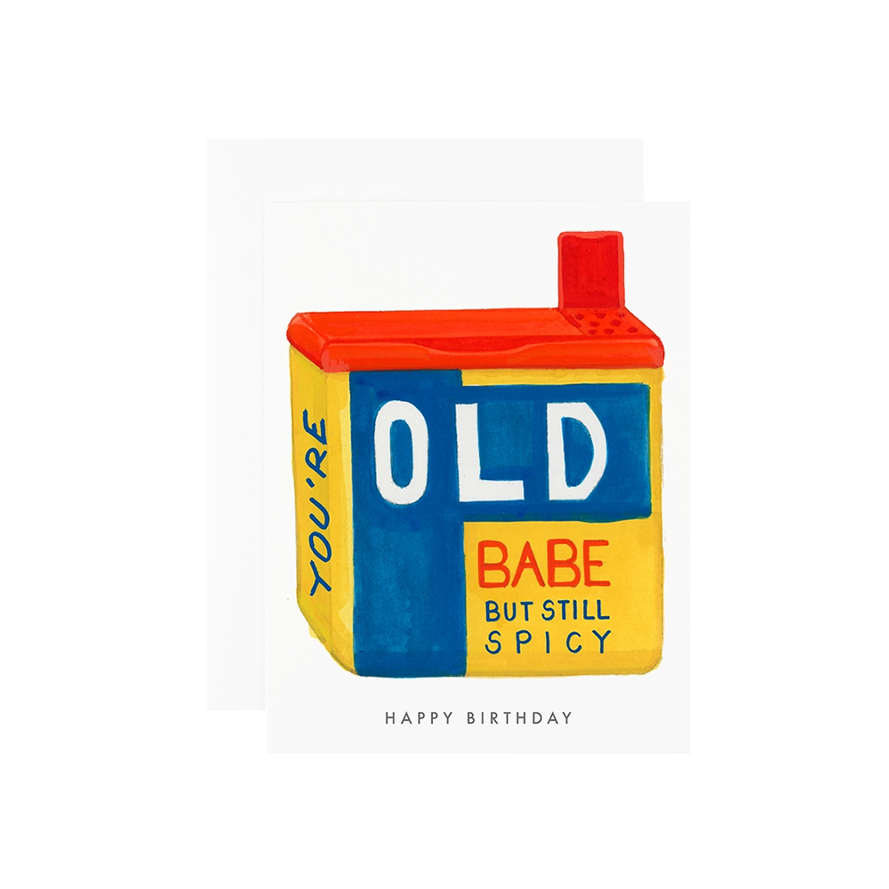 Dear Hancock Card - Old Babe