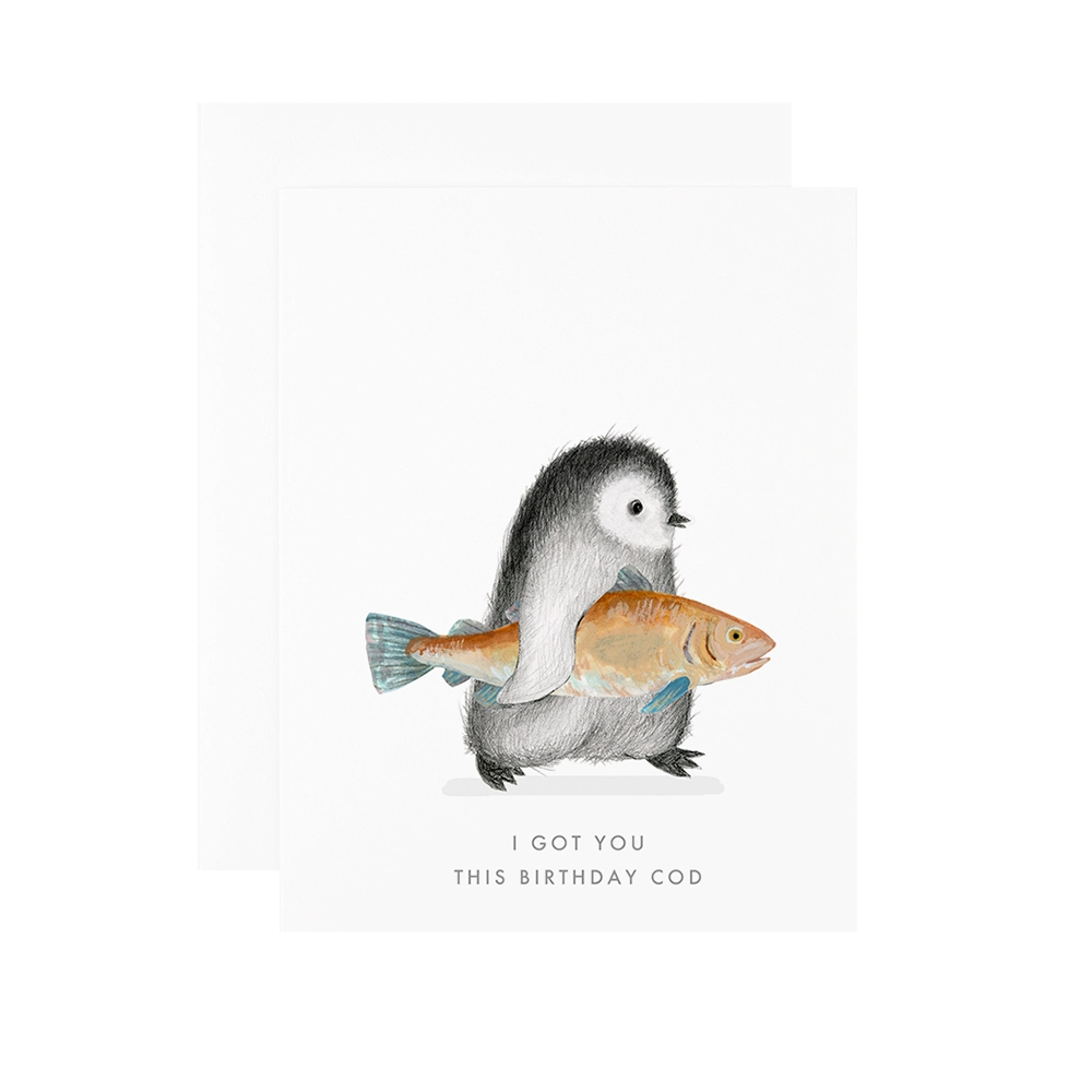 Dear Hancock Card - I Got You This Birthday Cod