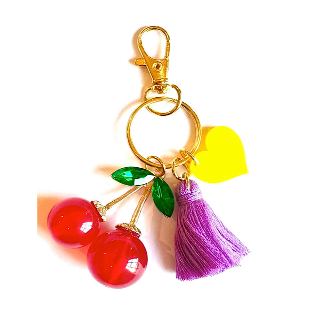 Gunner & Lux - Bag Charm - Cherry Key