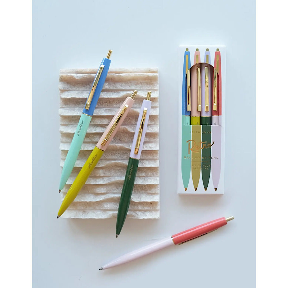 Idlewild - Retro Pen Set - Rainbow