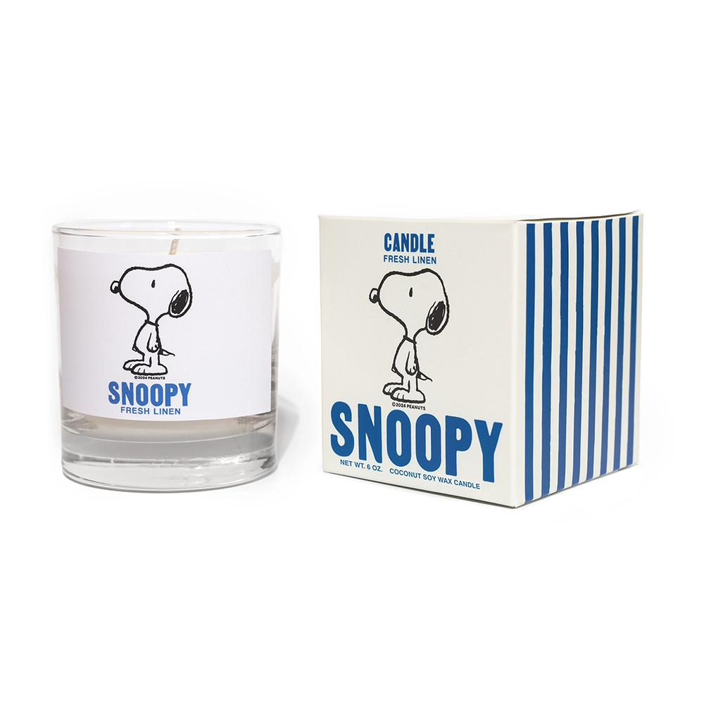 Three Potato Four Three Potato Four Candle - Fresh Linen Classic Snoopy