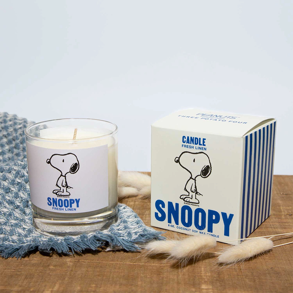 Three Potato Four Candle - Fresh Linen Classic Snoopy