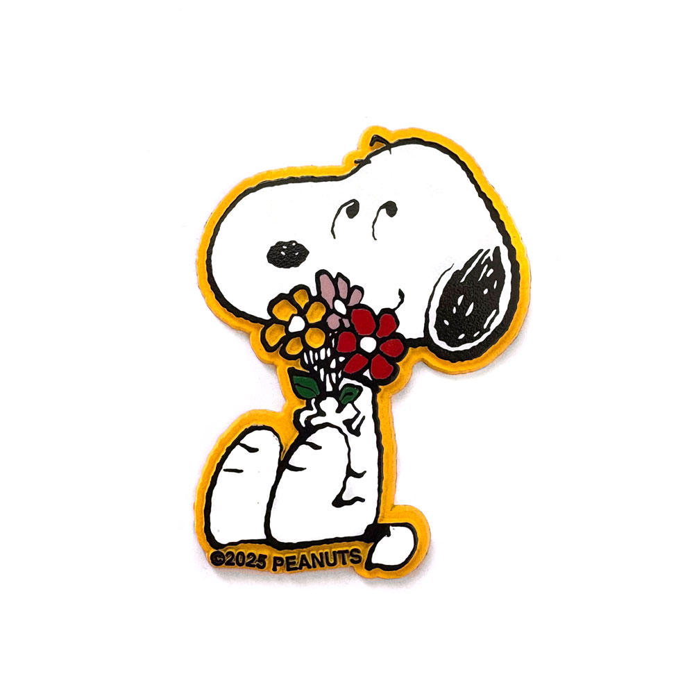 Three Potato Four Three Potato Four Magnet - Snoopy Flower Bouquet