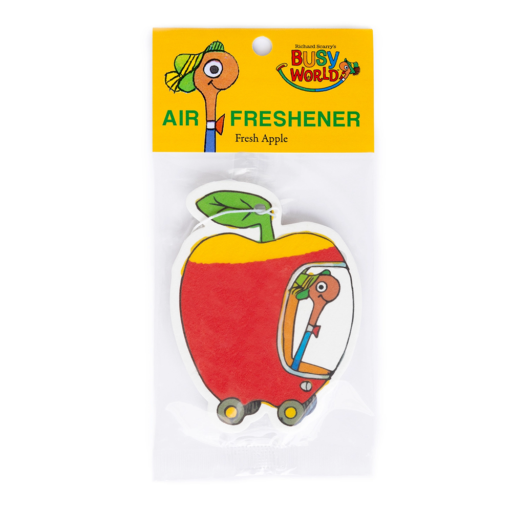 Three Potato Four Three Potato Four Air Freshener - Richard Scarry Apple Car
