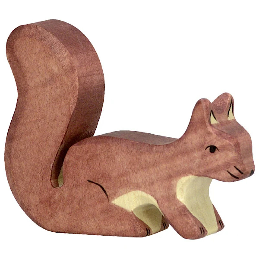 Holztiger - Wooden Brown Squirrel