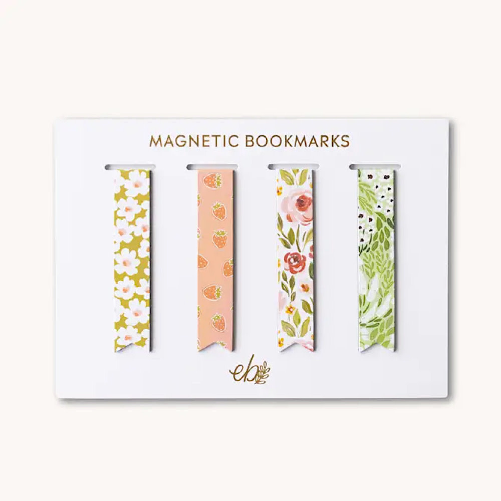 Elyse Breanne Design Magnetic Bookmarks - Set of 4 - Spring Tones