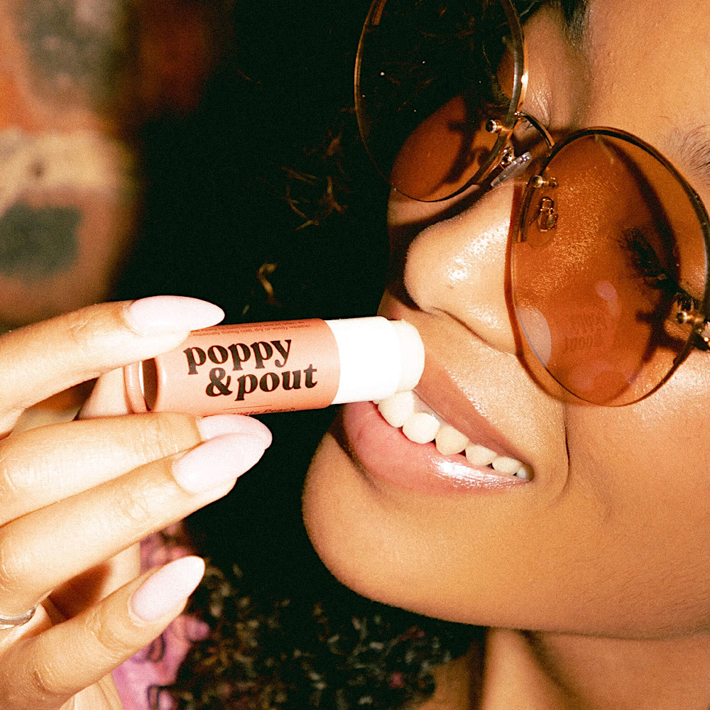 Poppy & Pout Lip Balm - Pink Grapefruit