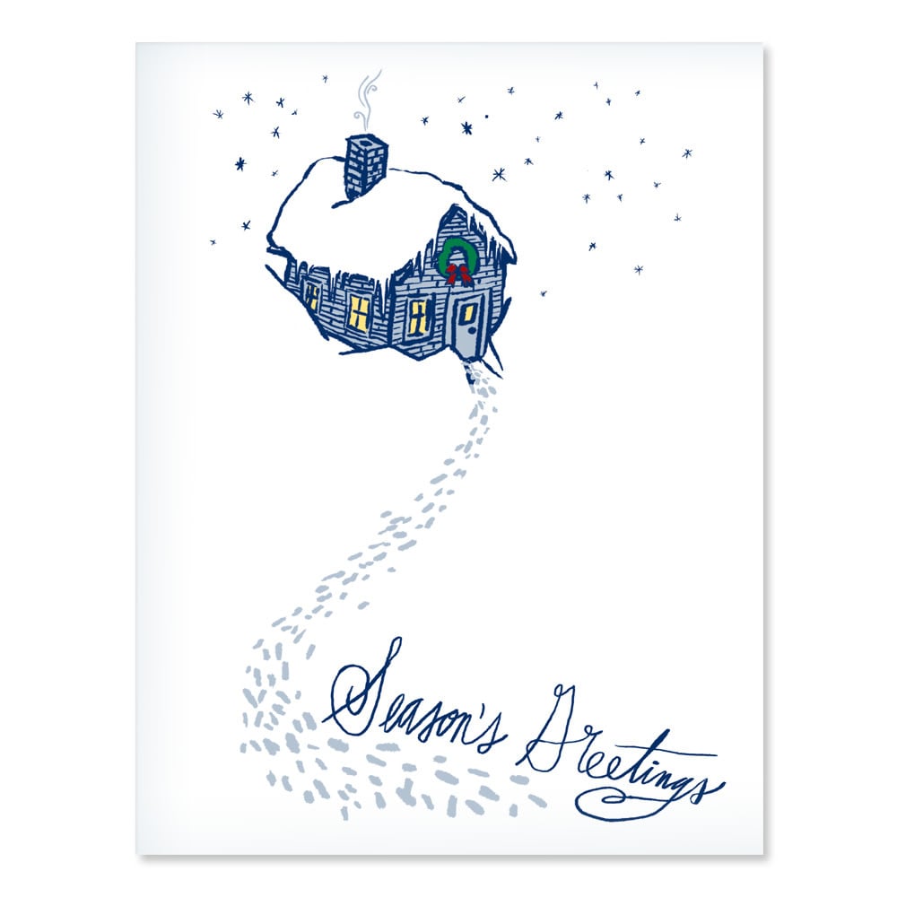 Daytrip Society - Season's Greetings Cabin Card