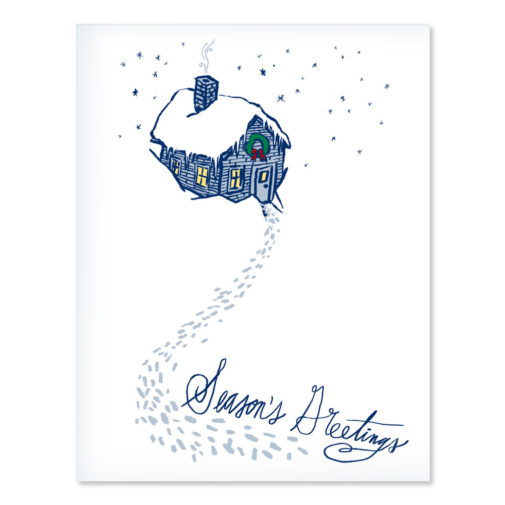 Daytrip Society - Season's Greetings Cabin Holiday Card