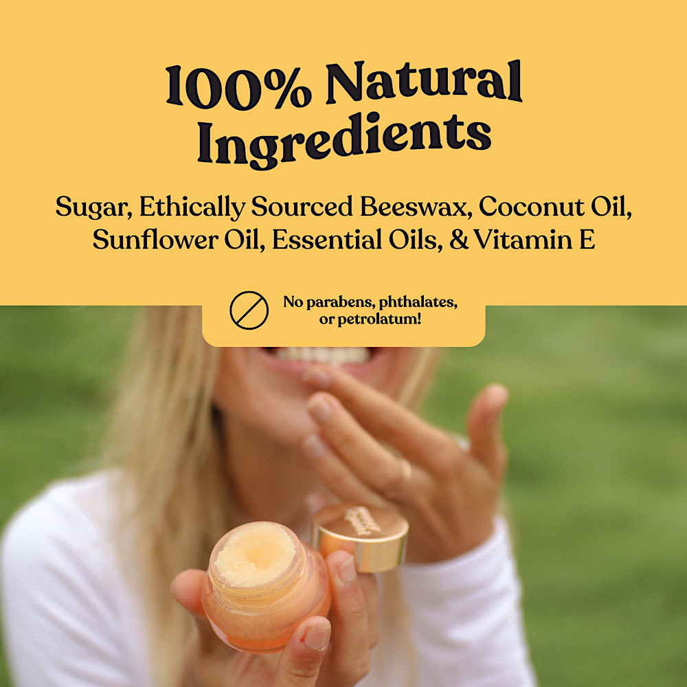 Poppy & Pout Lip Scrub - Island Coconut