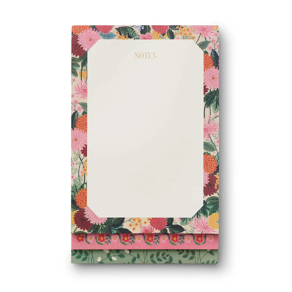 Rifle Paper Co. Rifle Paper Co. - Tiered Notepad - Dahlia