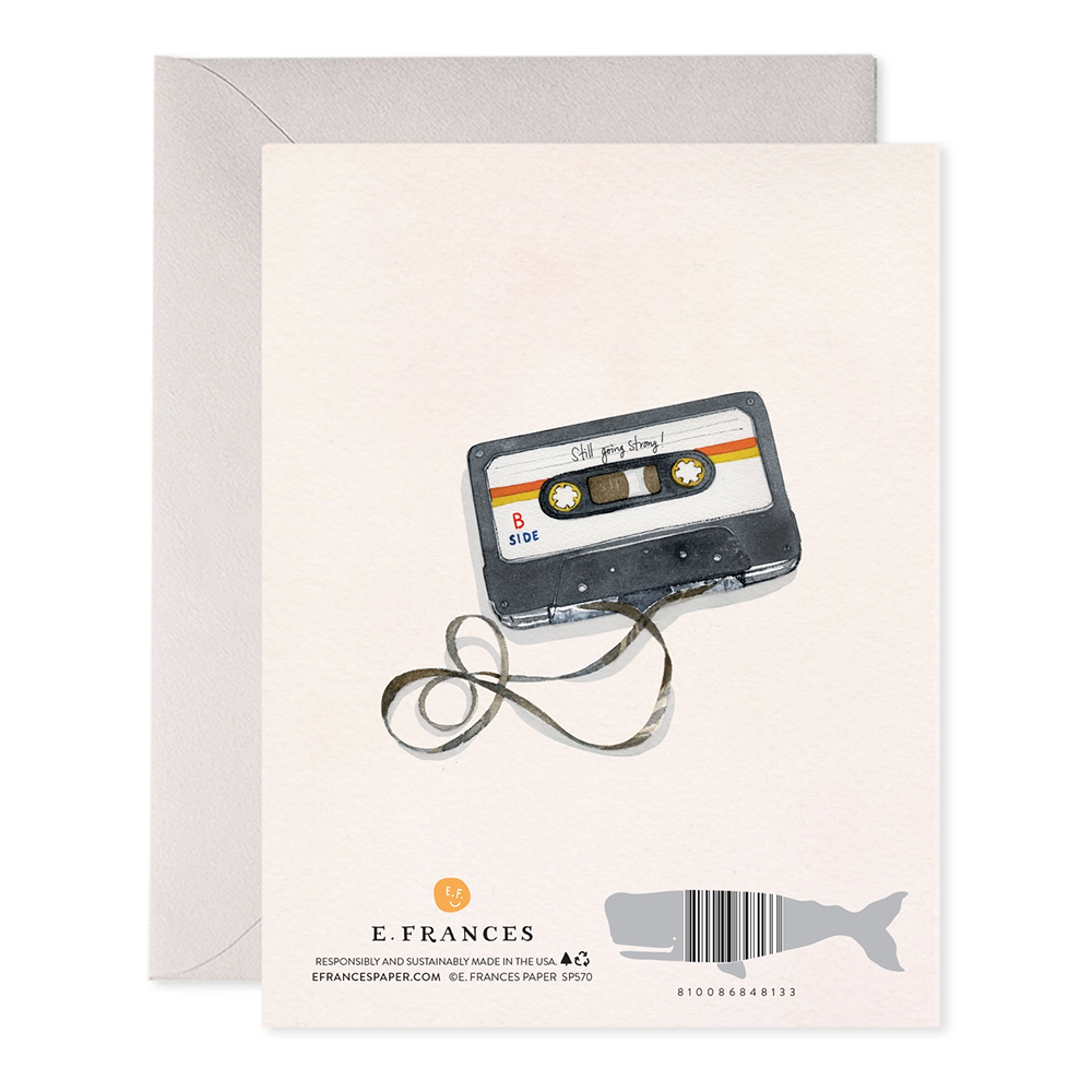 E. Frances Card - Anniversary Mix Tape