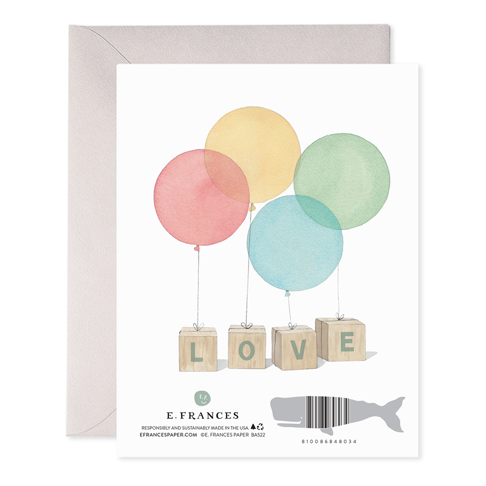 E. Frances Card - Baby Blocks