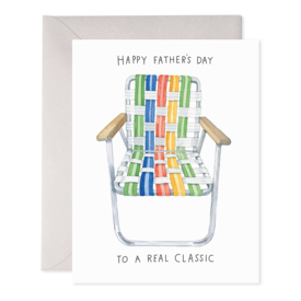 E Frances Paper E. Frances Card - Lawn Chair Dad
