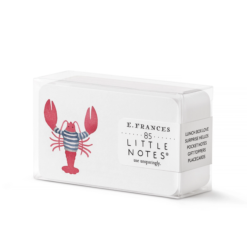 E Frances Paper E. Frances Little Notes - Lobster