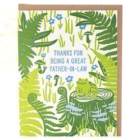 Smudge Ink Smudge Ink Card - Woodsy Father-in-Law