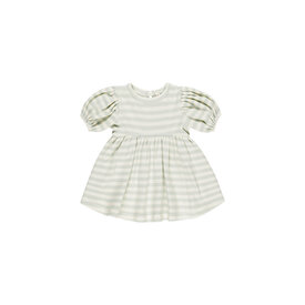 Quincy Mae Quincy Mae Darla Dress - Mint Stripe