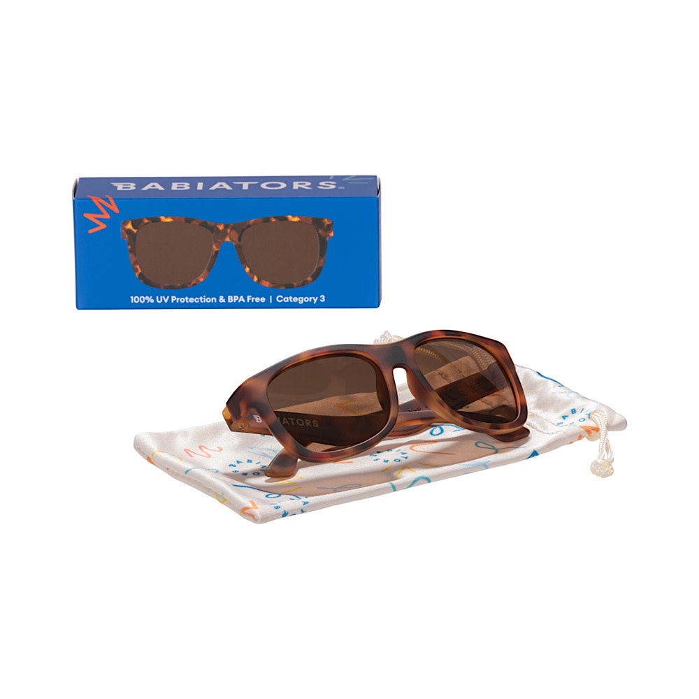 Babiators - Sunglasses - Navigator Polarized Lenses - Tortoise