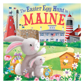 Sourcebooks The Easter Egg Hunt in Maine Hardcover Book