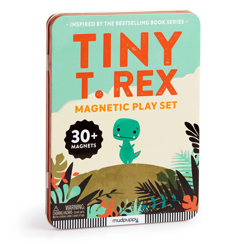 Mudpuppy Tiny TRex Magnetic Play Set