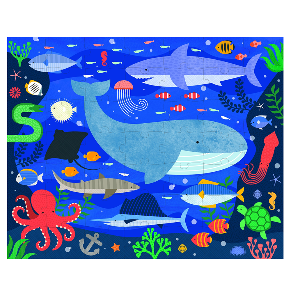 Two Sided Under the Sea On-The-Go Puzzle