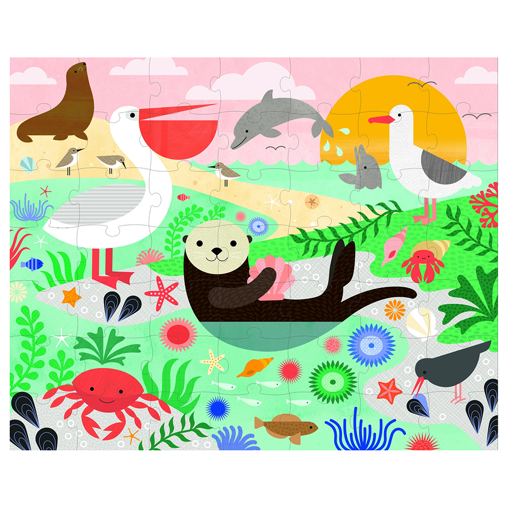 Two Sided Under the Sea On-The-Go Puzzle