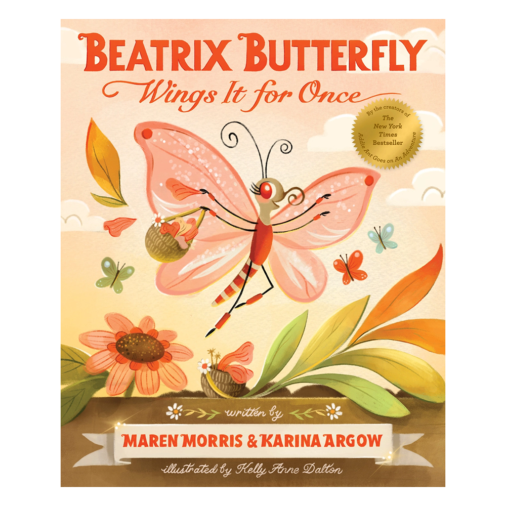 Beatrix Butterfly Wings It For Once Hardcover Book