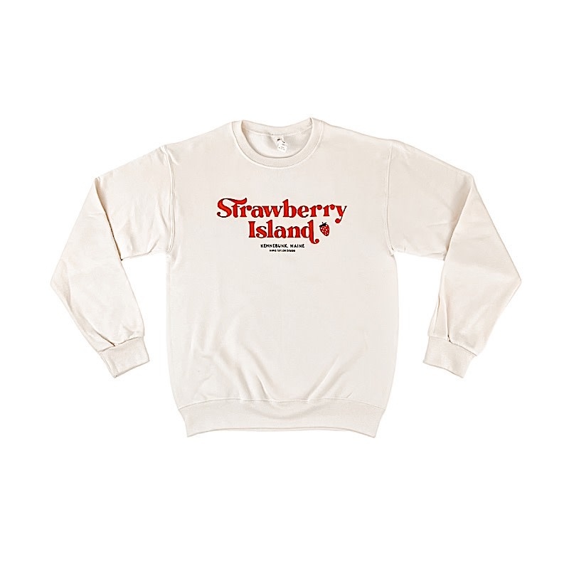 Annie Taylor Design Annie Taylor Crewneck - Strawberry Island