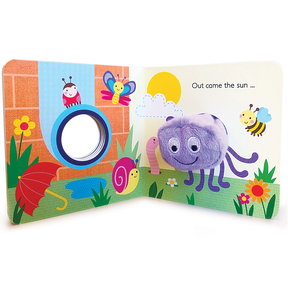 Itsy Bitsy Spider Finger Puppet Board Book