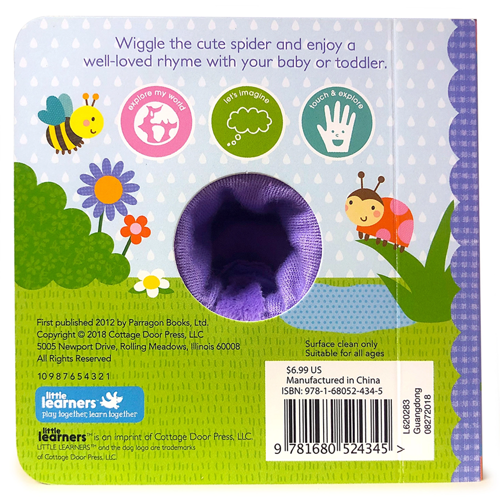 Itsy Bitsy Spider Finger Puppet Board Book